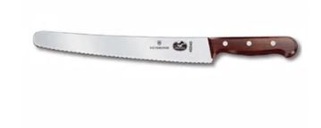 10.25&quot;WAVY BREAD KNIFE ROSEWOOD